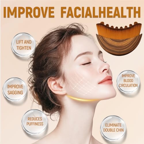 Sprsum Lymphatic Contour Face Brush & Soft Drainage Massager