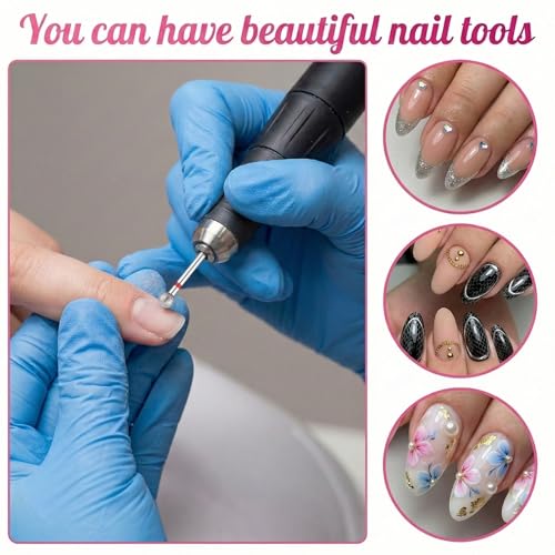 JJUNW 10 Pcs Ball Cuticle Nail Drill Bits, 5mm Carbide Manicure Bits