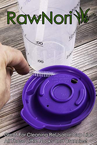Stainless Steel Straw Cleaning Brush - 10 Inch Durable Bristle Cleaner