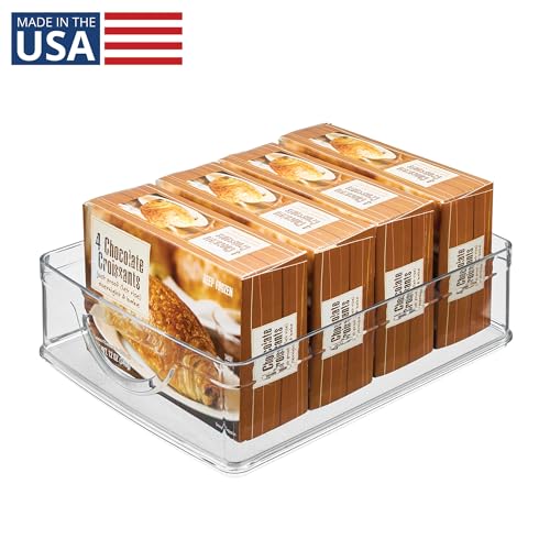 iDesign Stackable Pantry Bin with Handles - Clear, Pack of 4