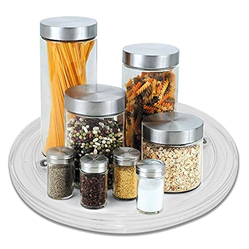 Murtenze 6-Inch Acrylic Lazy Susan Turntable Organizer - 2 Pack