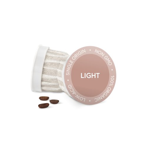 Fabula Coffee Pods Medium and Light Roast Bundle - 48 Count, Compatible with Keurig & Keurig 2 Machines