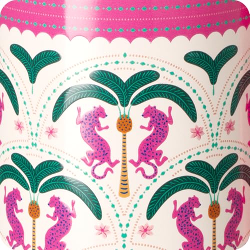 32oz Insulated Travel Tumbler with Lid - Palm Royale Pattern