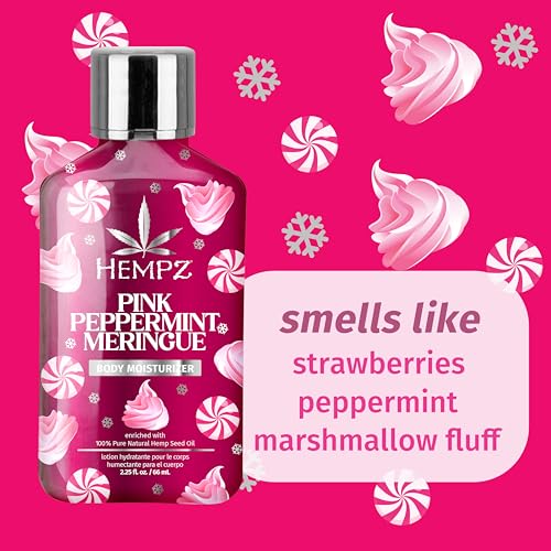 Hempz Pink Peppermint Meringue Body Moisturizer 2.25 oz