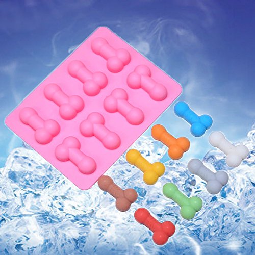 Penis-Shaped Silicone Ice Cube Tray Mold for Parties