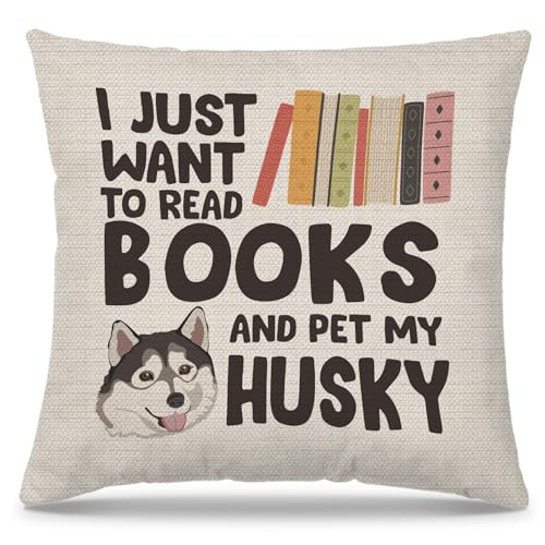 Husky Pillow Covers 18x18 - Perfect Gift for Dog Lovers