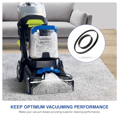 LANMU Replacement Belt Set for Bissell TurboClean & PowerForce Carpet Cleaners