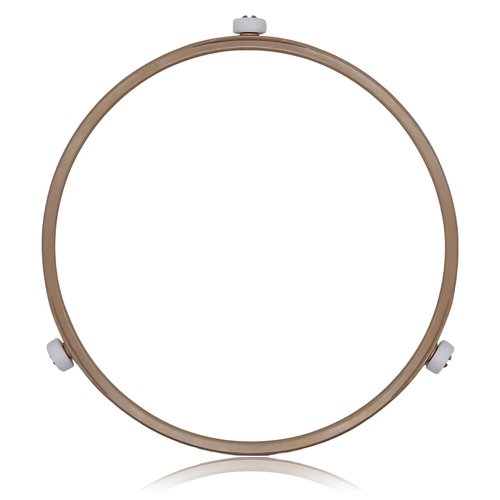 Microwave Turntable Ring Replacement 8.7-Inch Microwave Oven Spinner Replacement Parts with 3 Smooth Rollers Universal Fit for Most Microwaves