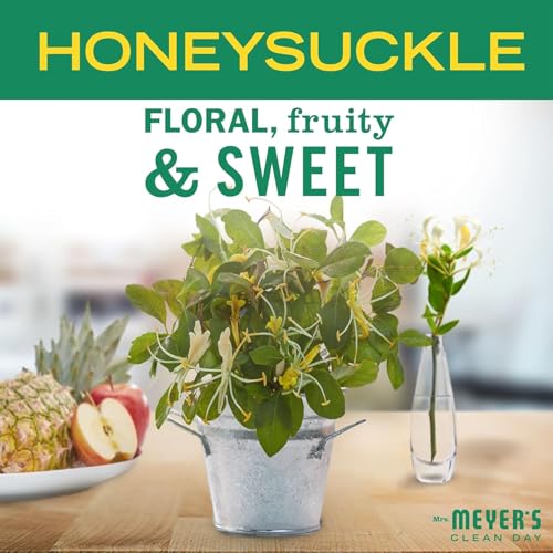Mrs. Meyer's Clean Day Honeysuckle Dish Soap, 16 fl oz (Pack of 6)