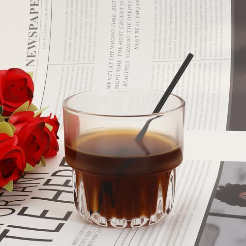 Black Plastic Cocktail Straws 5.12 Inch Pack of 100 - Disposable Drinking Straws
