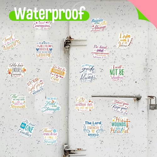 30 Inspirational Bible Verse Fridge Magnets - Motivational Magnetic Stickers