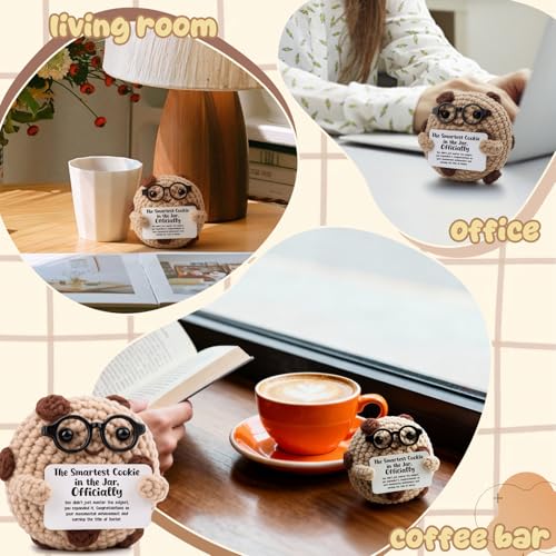 PhD Graduation Gift - The Smartest Cookie Scholar Desk Decor Keepsake