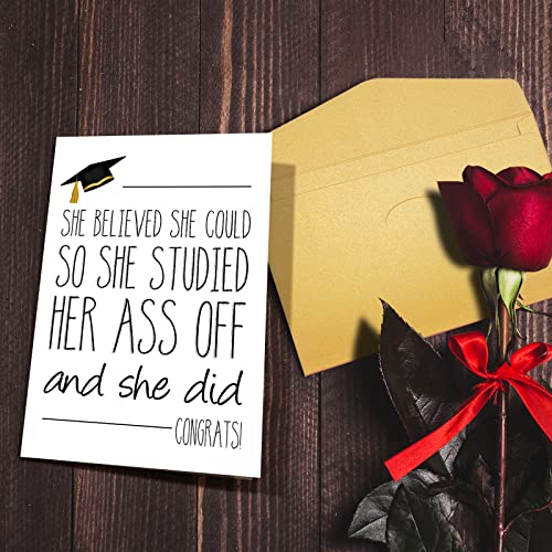 Nchigedy Graduation Card for Her - Celebrate Her Achievement