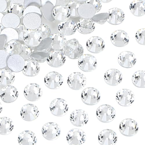1440pcs Crystal Flatback Rhinestones for Nail Art & DIY Crafts