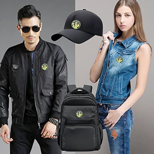 3-Piece Touch Me and Die Cactus Embroidery Patch Set