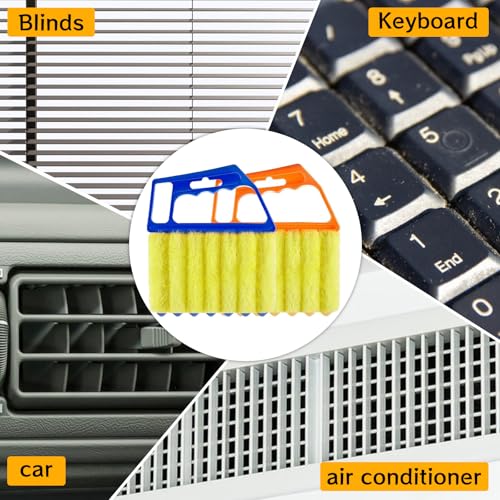 Starfa Lab 4-Piece Venetian Blind Cleaning Set - Handheld Dusting Tools