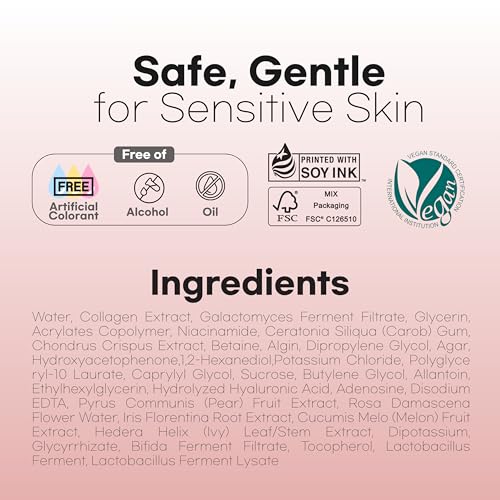 Aurtier Glassy Hydrogel Face Mask for Deep Hydration & Dewy Glow