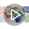 NatNarr Sage Green Plates & Napkins Set for Parties, 24 Guests, Scalloped Edges