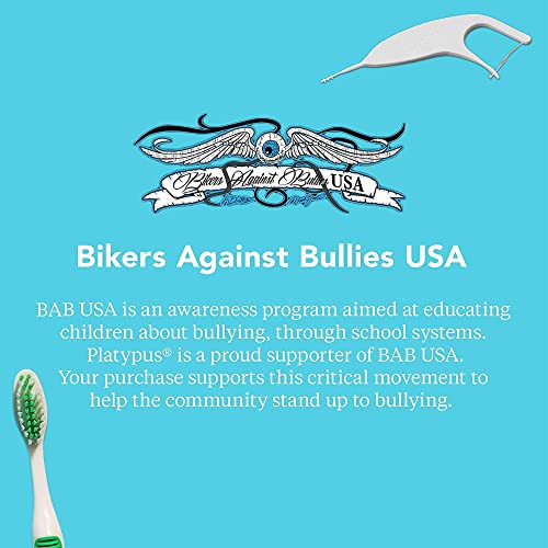 Platypus Orthodontic Toothbrush for Braces with Soft Bristles