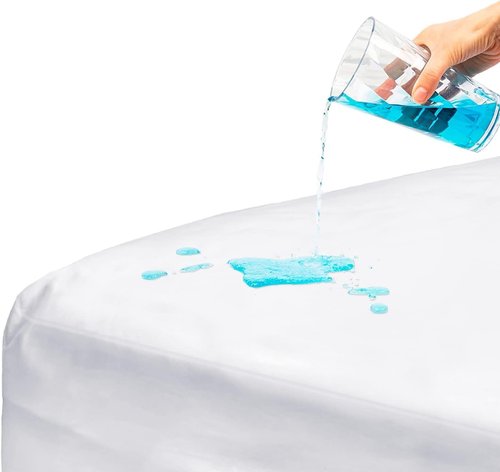 DMI Waterproof Queen Mattress Protector - 24-Pack | Ultimate Protection in White