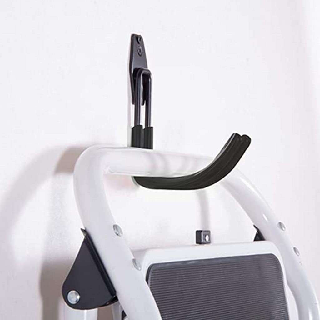Zoele Wall Mount Baby Stroller Hanger - Durable Stroller Rack & Garage Tool Organizer (Black)