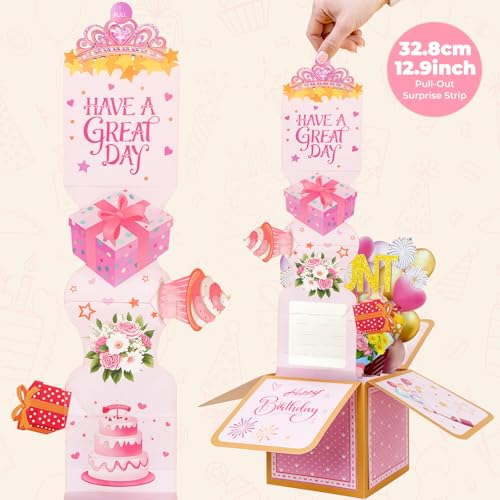 3D Pop Up Birthday Card for Aunt | Interactive Surprise Gift