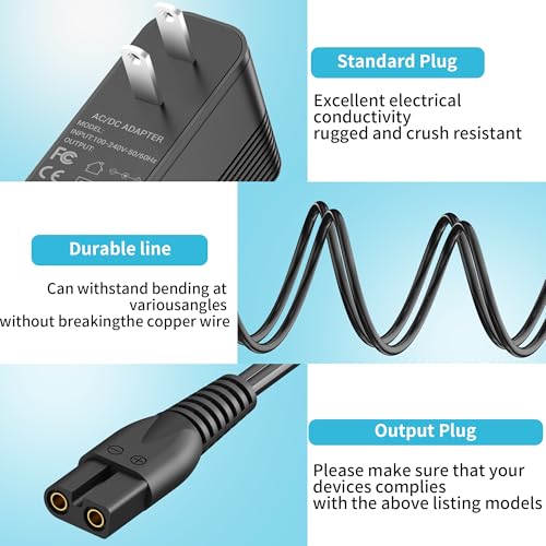 Bissell Pet Hair Eraser Charger 14.4V Power Adapter