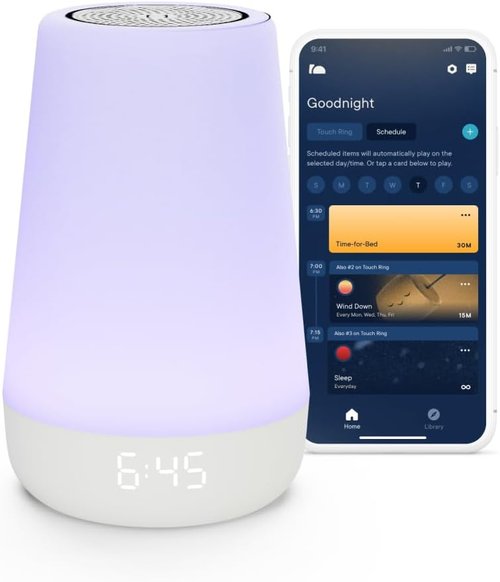 Hatch Baby Sound Machine - Night Light & Sleep Support | Wi-Fi White Noise Alarm Clock for Kids