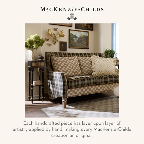 MacKenzie-Childs Butterfly Wall Decor Set - Mocha Brown & White