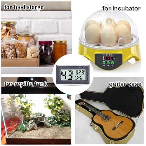 Goabroa Mini Digital Hygrometer Thermometer for Indoor Humidity & Temp