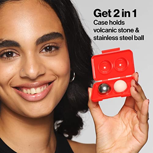 Revlon Facial Roller Refill Pack with Volcanic and Stainless Steel Stones