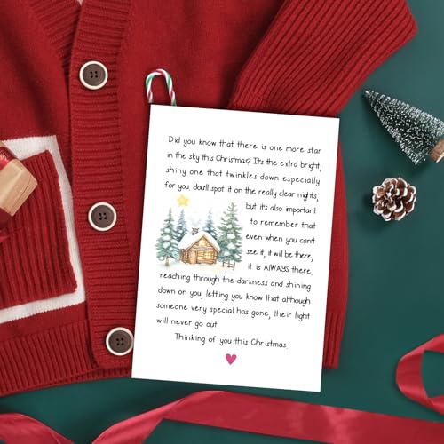 Sympathy Christmas Card for Loss of Loved One | Goroar