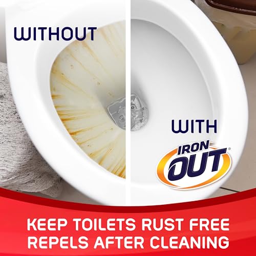 Iron OUT Automatic Toilet Bowl Cleaner Tablets - Rust & Hard Water Stain Prevention, 2 Pack