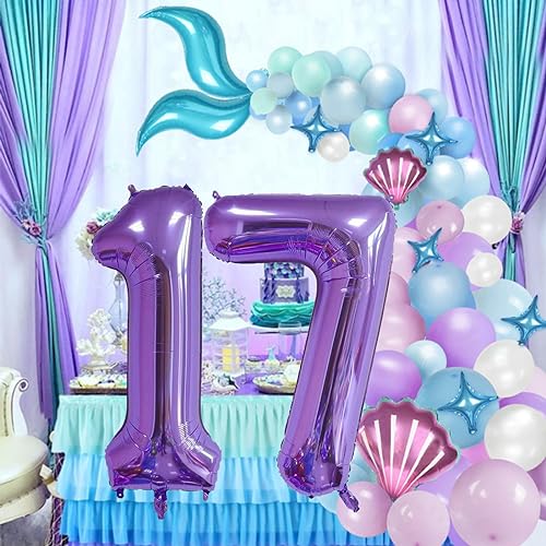 40 Inch Purple Number 23 Foil Balloon for Birthday & Weddings