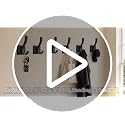 Heavy Duty Black Towel Hooks - 2 Pack Wall Mount for Coats, Towels, and Bags