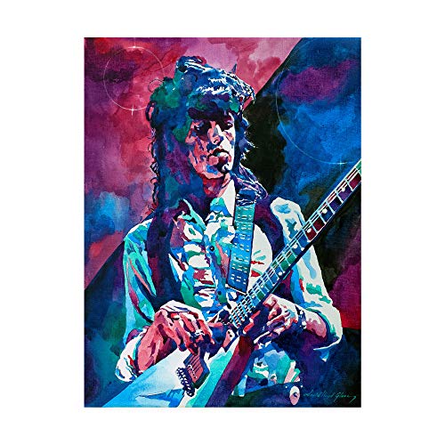 Trademark Fine Art Keith Richards A Rolling Stone by David Lloyd Glover, 14x19