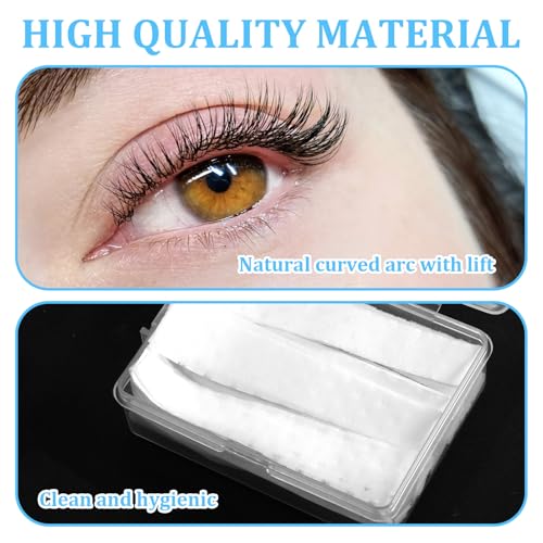 300 Pcs Lash Lift Paper Strips - Disposable Eyelash Perm Ribbon Tools