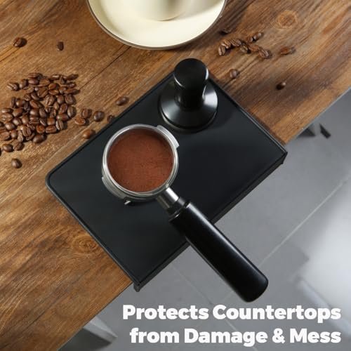 Espresso Tamping Mat - Food Grade Silicone, Waterproof, Heat Resistant