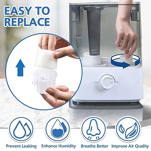 ShufudeJa 30-Pack Humidifier Replacement Filters for Levoit Models