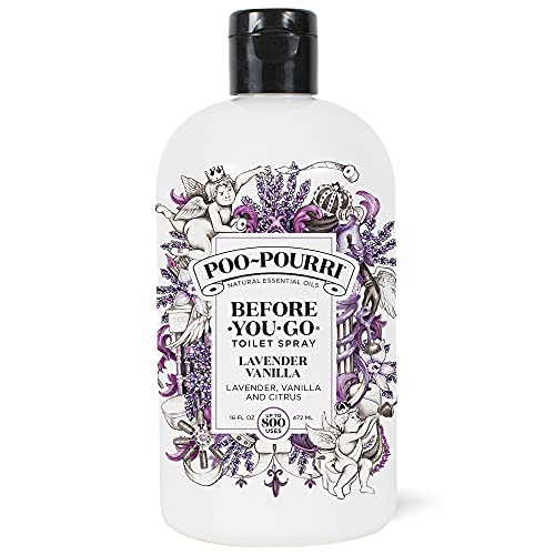 Poo-Pourri Lavender Vanilla Before-You-Go Toilet Spray Refill 16 Fl Oz
