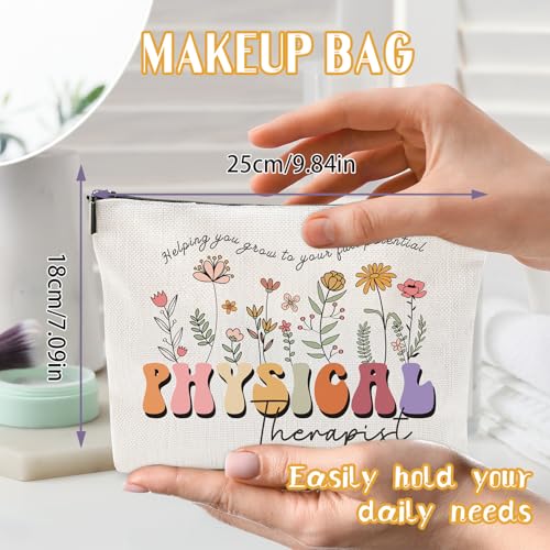 Sitsink Physical Therapist Makeup Bag - Floral Appreciation Gift
