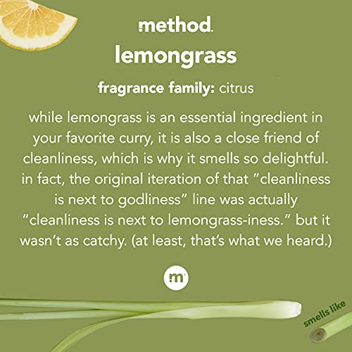 Method Heavy Duty Degreaser, Lemongrass Scent, 28 fl oz - 8 Pack