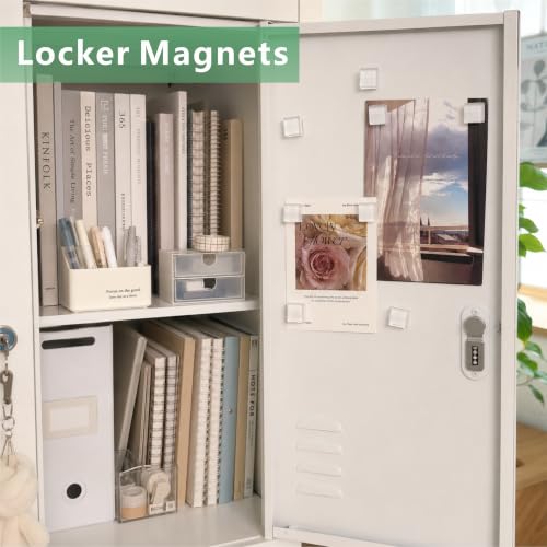 15 Pcs Clear Glass Fridge Magnets - Cute Decorative Holders