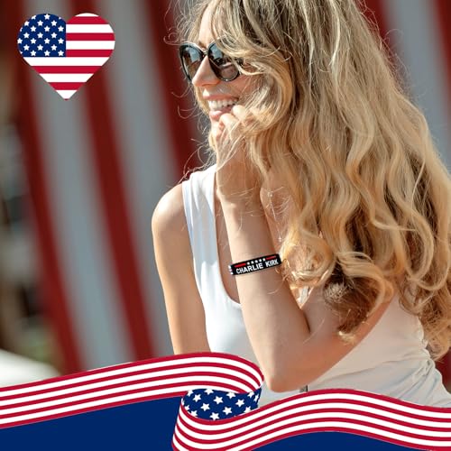 Patriot Pray Bracelet - Freedom Silicone Wristband for Men & Women