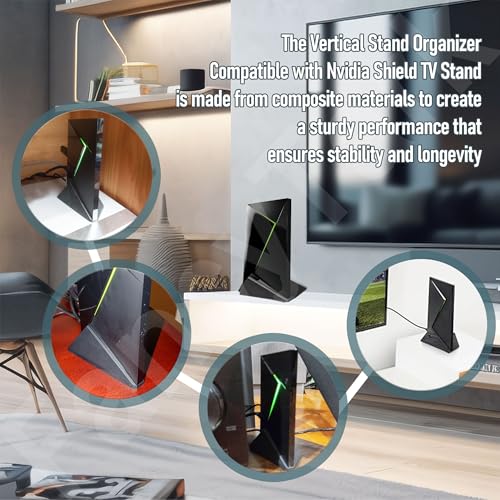 Vertical Stand for Nvidia Shield TV Pro 2017 & 2019