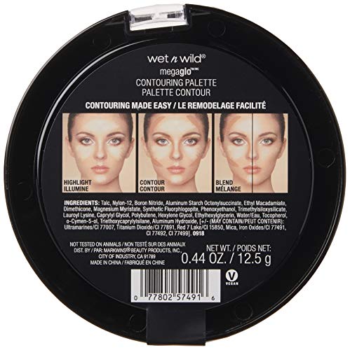 wet n wild MegaGlo Contour Palette - Dulce De Leche Face Kit