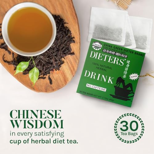 Uncle Lee's Dieters Detox Herbal Tea - 60 Count (2 Boxes of 30 Tea Bags)
