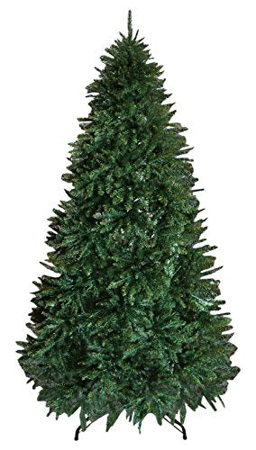 Full Artificial PVC Christmas Tree 52 Inch with Metal Stand, 2514 Tips