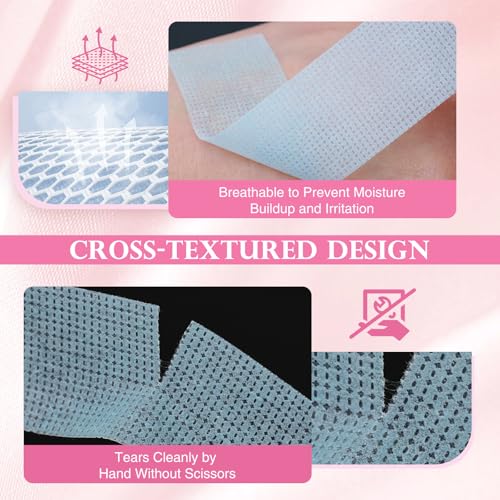 Silicone Eyelash Extension Tape for Sensitive Skin - 1in x 4yd Blue