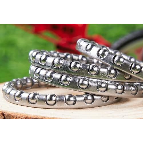 4 pcs, Bike Headset Bearings for Smooth Steering, 5/32" x 20 Balls, Bicycle Repair Parts, Bicycle Ball Bearings for Mountain Bikes, 40*40mm